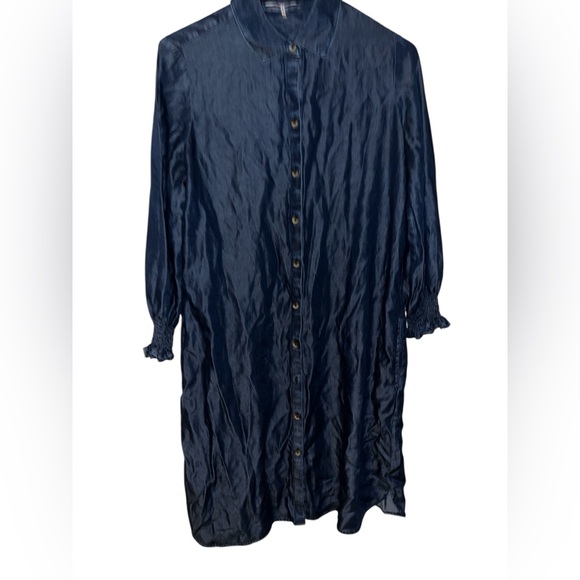 Ladies Foxcroft Denim Dress Small - Picture 1 of 4